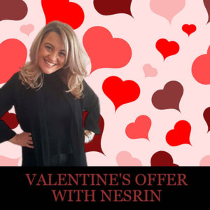 Valentine's Day, ANY Colour, Cut & Blow Dry With Nesrin