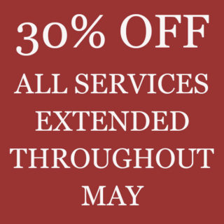 30% OFF ALL Hairdressing