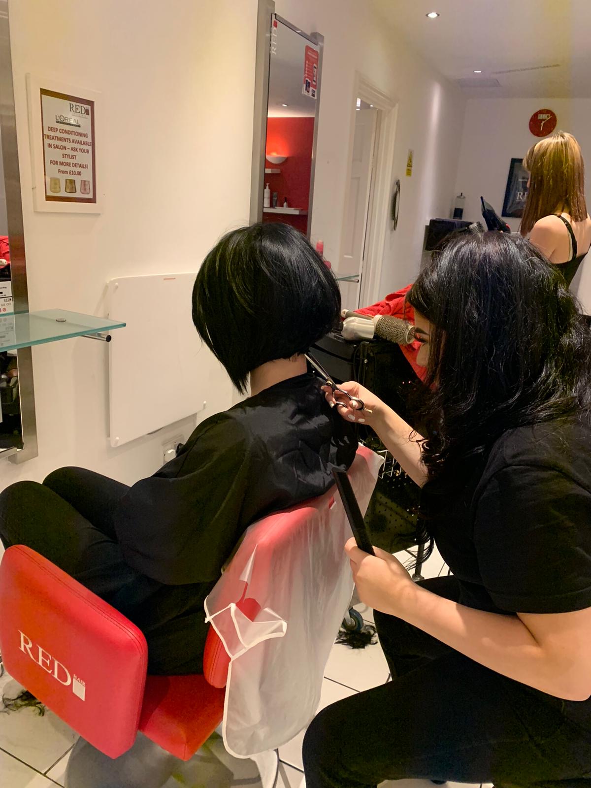 Hairdresser training, HAIRDRESSING ACADEMY, RED HAIR SALONS, RYE, BATTLE AND HASTINGS, EAST SUSSEX